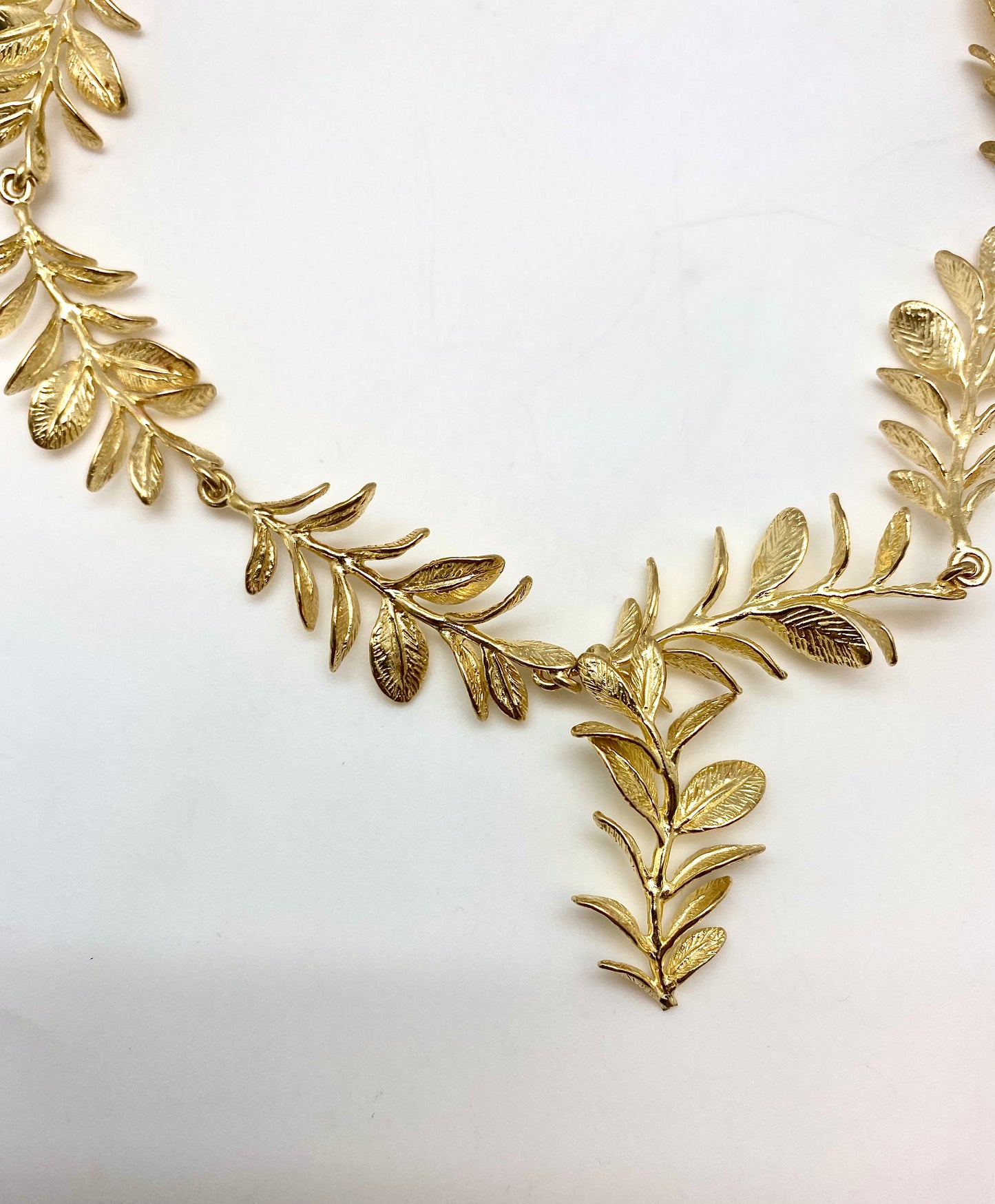 Gargantilla hojas de laurel