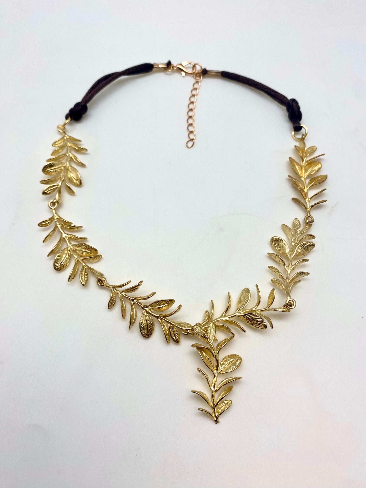 Gargantilla hojas de laurel