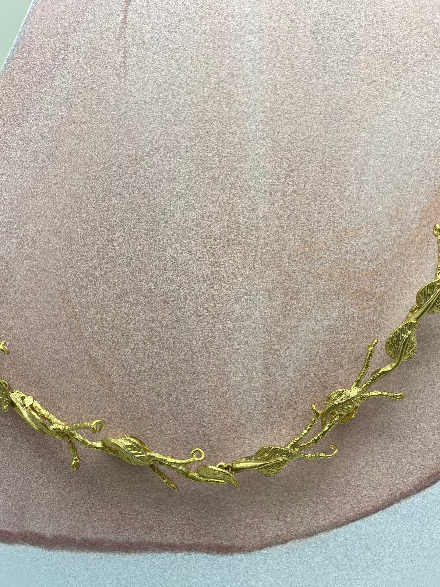 Collar hojas magnolia