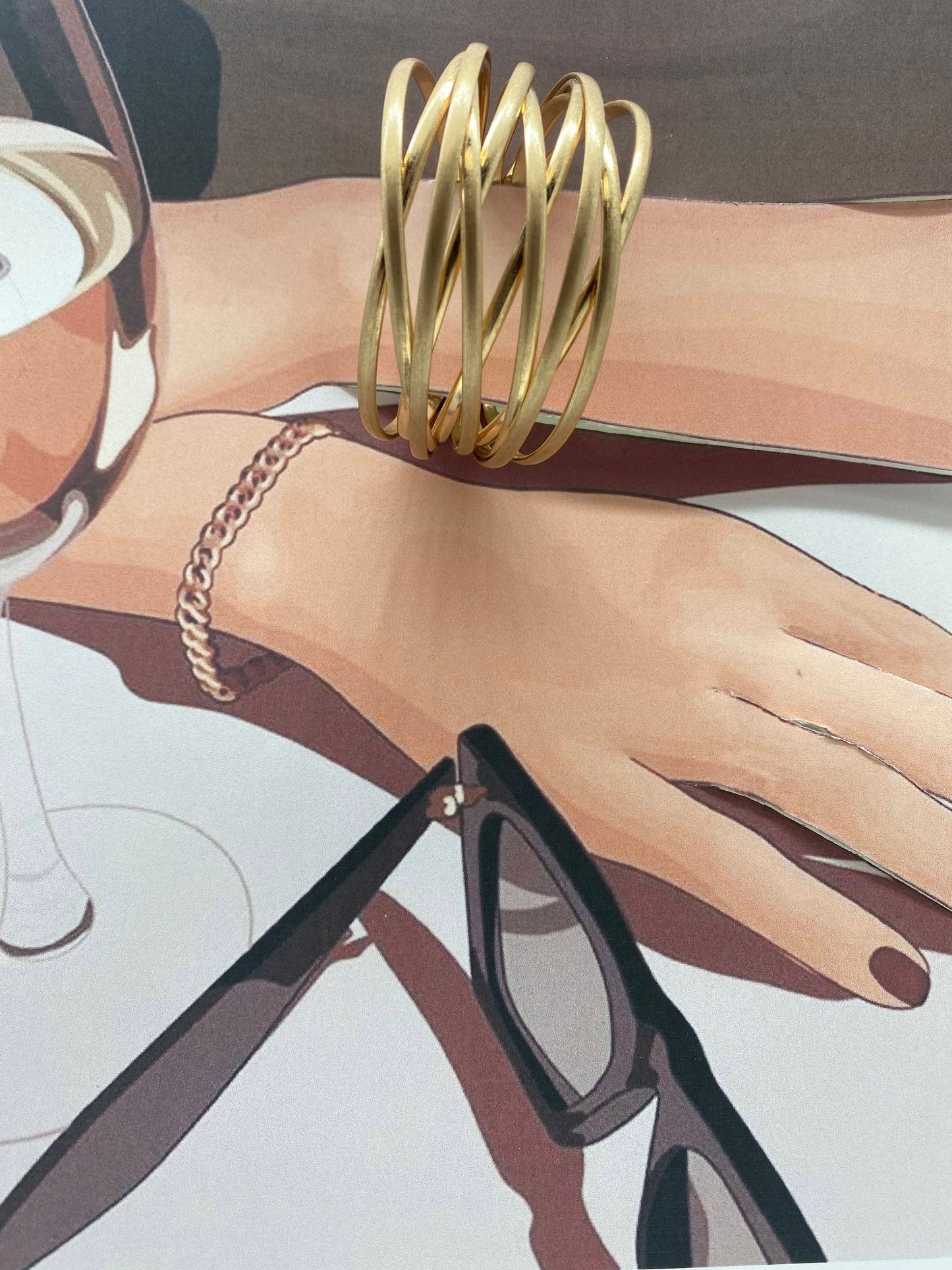 Pulsera hilos mediana