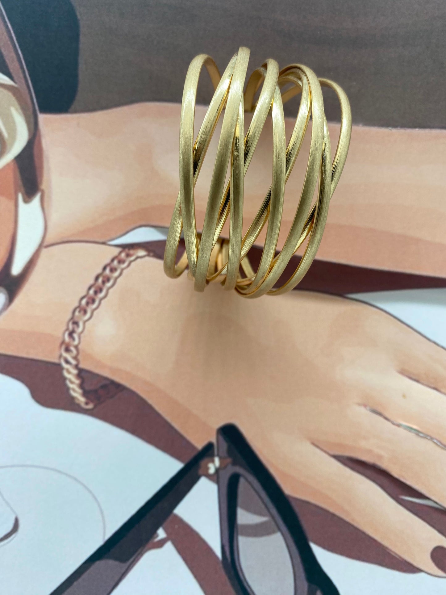 Pulsera hilos mediana