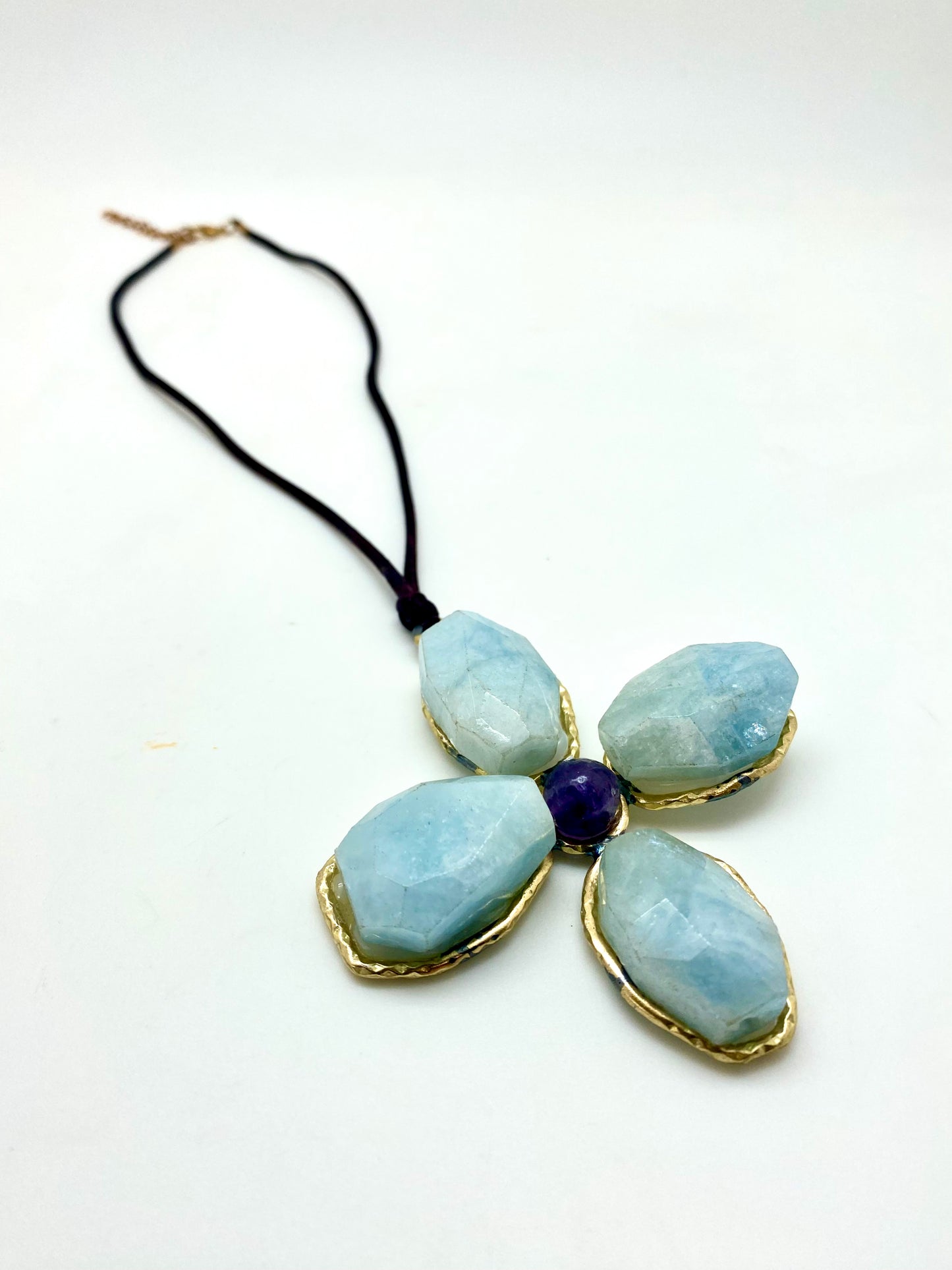 Collar cruz grande