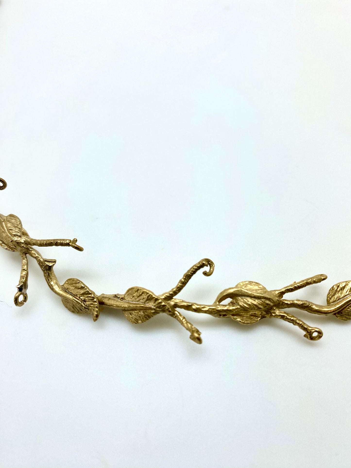 Collar hojas magnolia