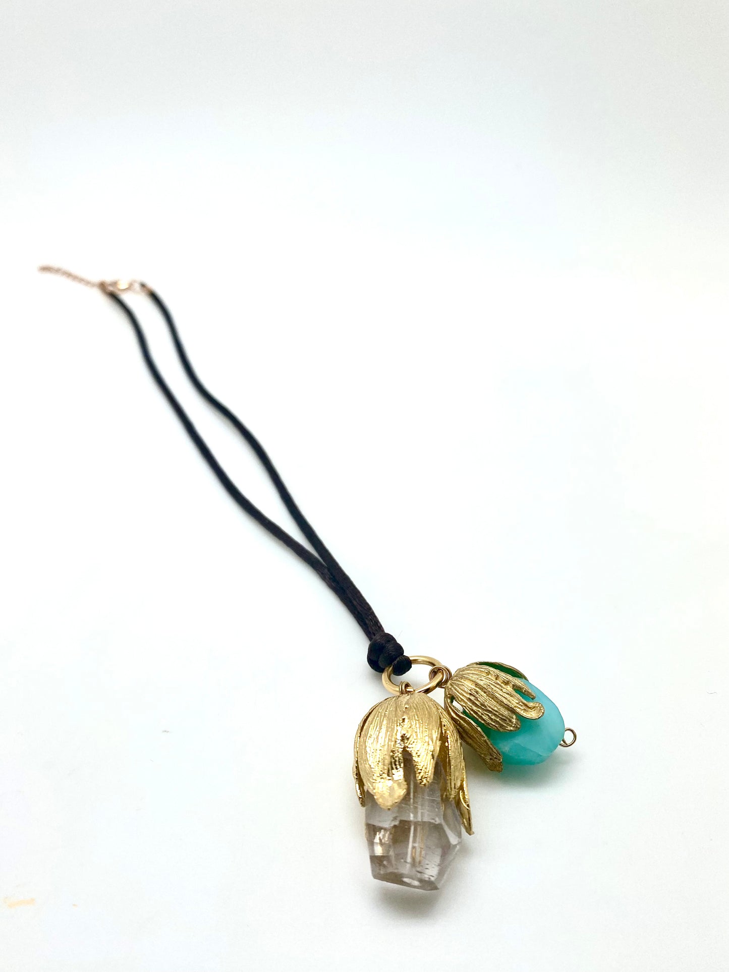 Collar dos flores