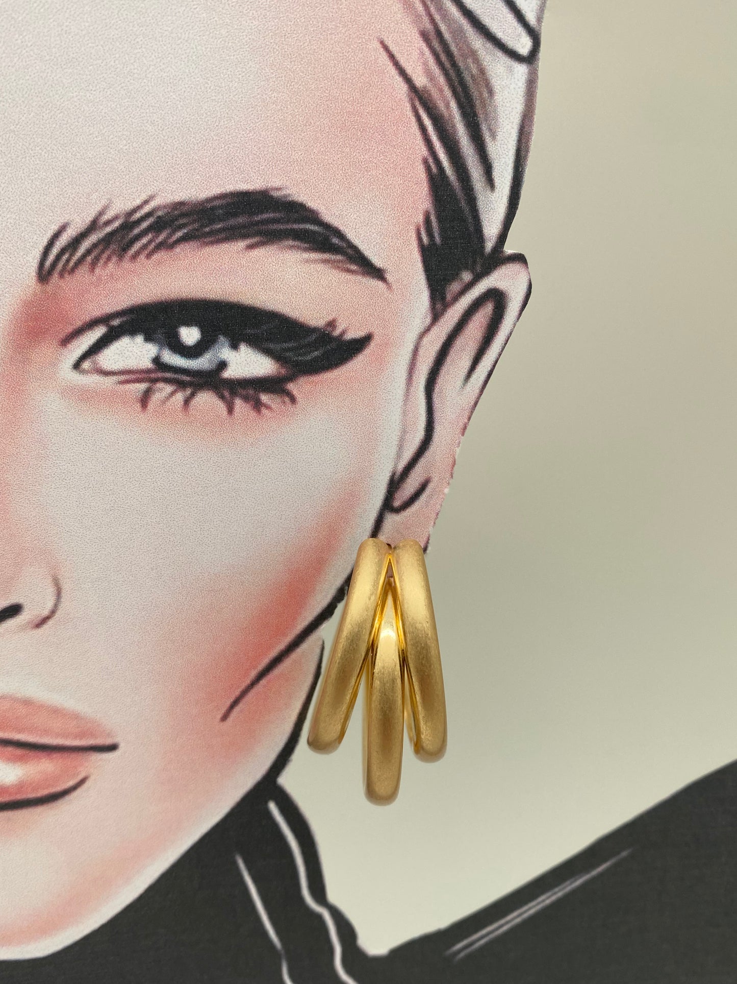 Pendientes tres aros