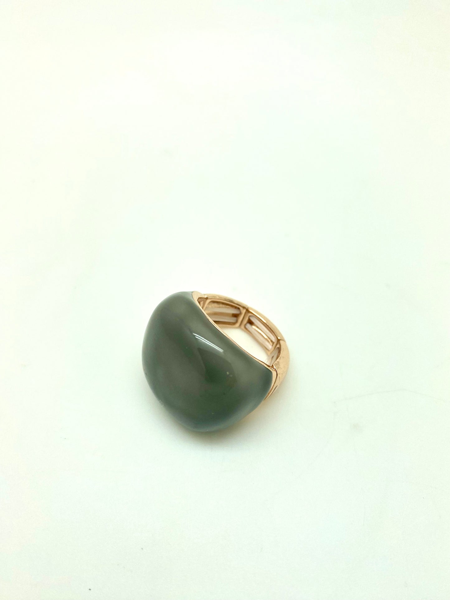 Anillo esmalte gris