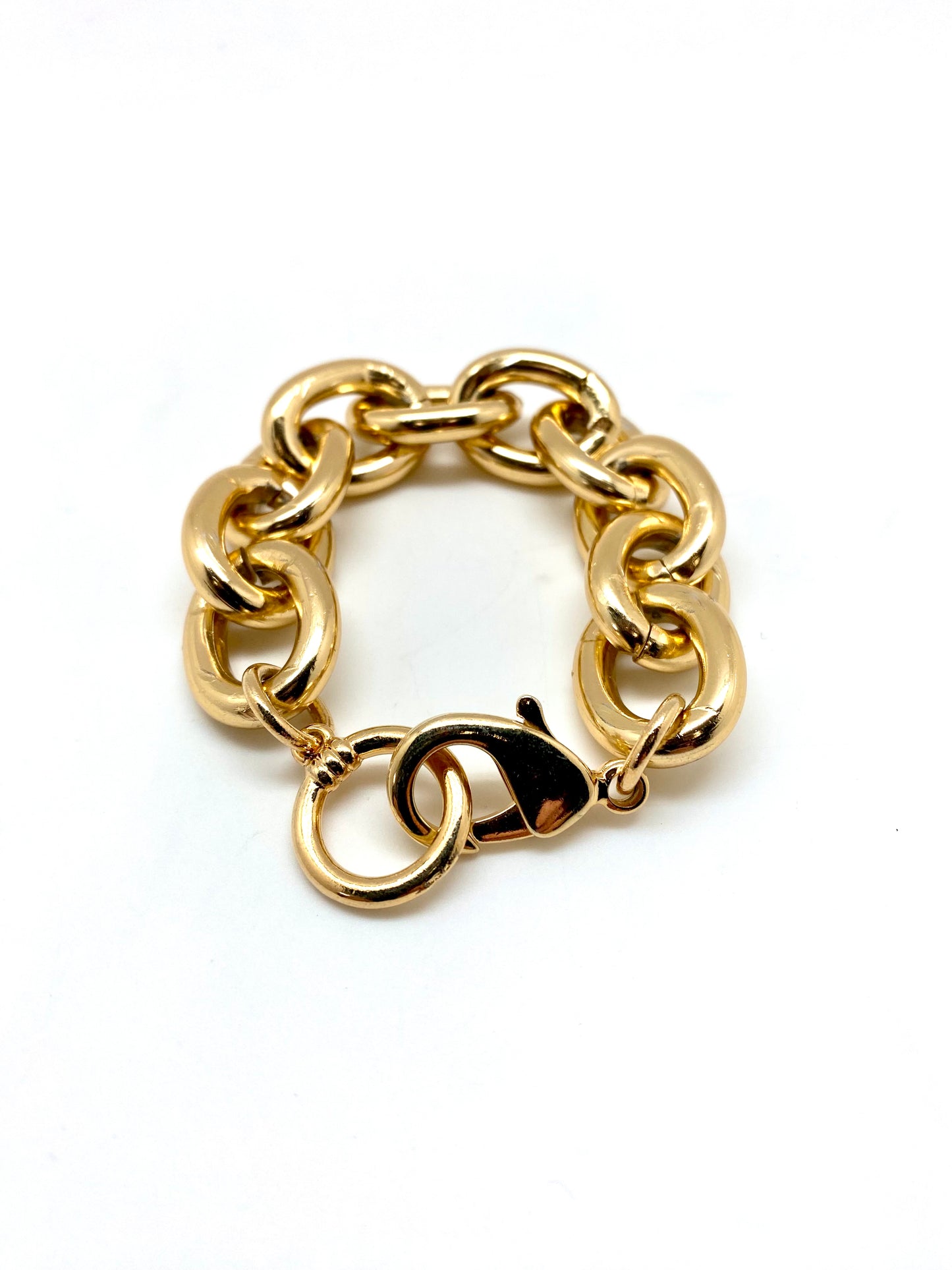 Pulsera Cadena clásica dorada