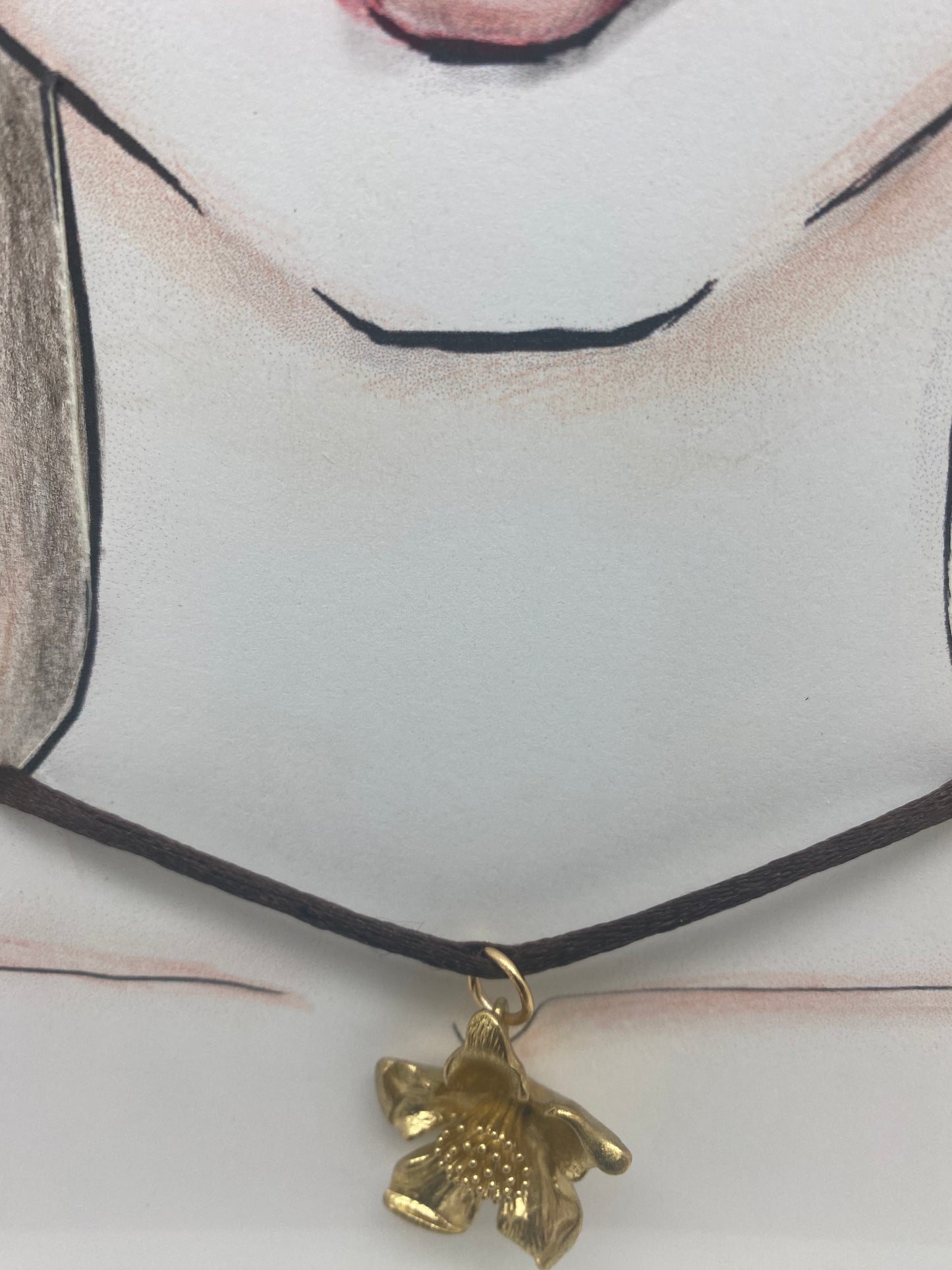 Collar flor