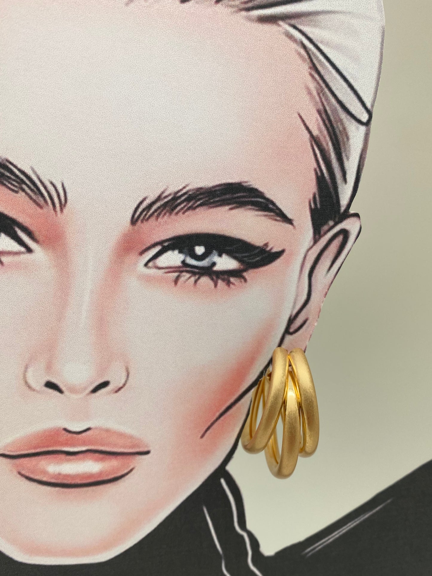 Pendientes tres aros