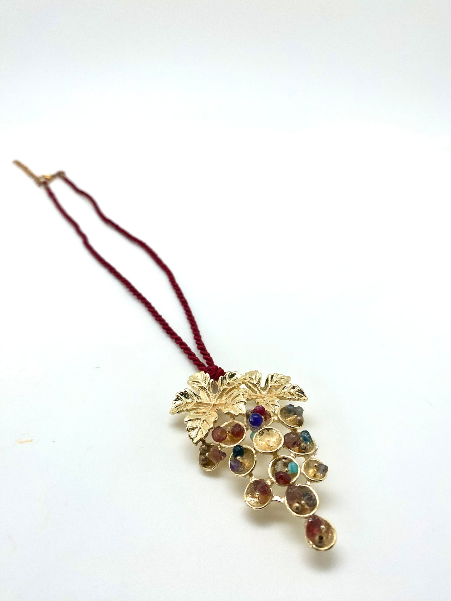 Collar uvas grande