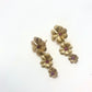 Pendientes flores mini