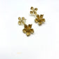 Pendientes dos flores