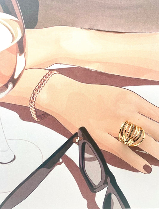 Anillo tiras