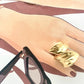 Anillo hojas