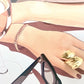 Anillo hojas