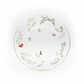 Plato decorativo con fondo blanco