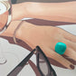 Anillo esmalte verde