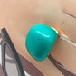 Anillo esmalte verde