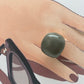 Anillo esmalte gris