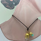 Collar dos flores