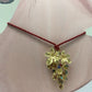 Collar uvas grande