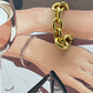 Pulsera Cadena clásica dorada