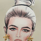 Pendientes margarita