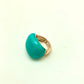 Anillo esmalte verde