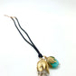 Collar dos flores