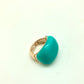 Anillo esmalte verde