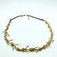 Collar hojas magnolia