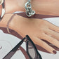 Pulsera Cadena clásica plateada