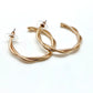 Pendientes aro multihilos grandes