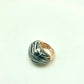 Anillo esmalte cebra
