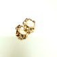 Pendientes aros  barrocos