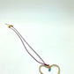Collar corazón y jade
