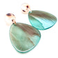 Pendientes piezas verdes