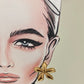 Pendientes margarita